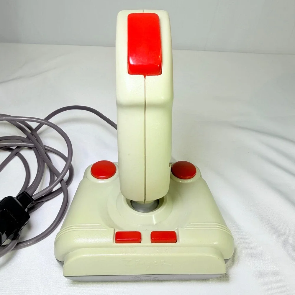 Beeshu Zinger Joystick for Nintendo NES Vintage Turbo Arcade Controller Cream